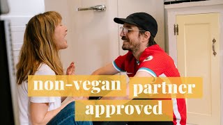 WHAT MY NON-VEGAN PARTNER ATE TODAY + an update to his diet