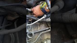 Changing the bank 1 oxygen sensor on a 2004 Nissan Xterra