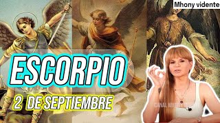 🔴 TODOS ATENTOS 🔴 MHONI VIDENTE horóscopos DIARIO – horoscopo de hoy ESCORPIO 2 DE SEPTIEMBRE 2021