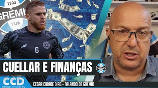 Cuellar e as finanças do Grêmio. Sobra quanto para mais reforços?