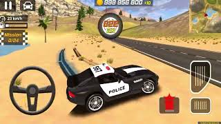 4K Direksiyonlu polis, arabası oyunu 3D, #29 Police Drift Car, Driving Game    Android ,Gameplay ,