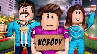 Growing Up A NOBODY In A FAMOUS Family! (A Roblox Movie)