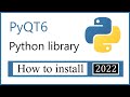 How to Install the PyQt6 Python library on Windows 10/ 11