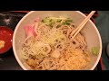 立ち食いそば　小諸そば　二枚冷やしたぬき　japanese street food komoro soba　冷やしたぬき　天ぷら　たぬきそば　カロリー