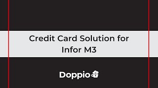 Handling Credit Card Payments in Infor M3 - H5 Client