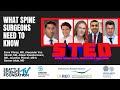 Special International Spine Conference – STED Talks – Ruhr University Bochum, Germany