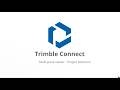 Trimble Connect multi-pane viewer | Project selection