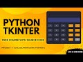 Calculator Using Tkinter | Part - 1 | Python GUI | Tkinter | Customtkinter
