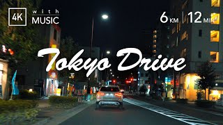 TOKYO NIGHT DRIVE [4K] Tsurukawa-kaido Avenue and Tsukui-michi Avenue