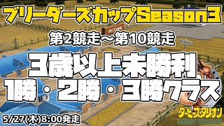 【ダビスタSwitchブリーダーズカップ】2021年5月27日 2R-10R 未勝利・条件戦