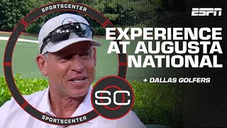 Troy Aikman on playing at the Augusta National, golfers he's watching & more ⛳️
