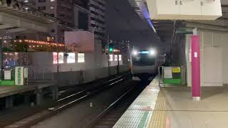 中央線 E233系0番台 T30編成 中央特快高尾行き 武蔵境駅通過