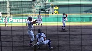 2017 高校野球 横浜高校 及川雅貴君 シート打撃で増田珠君らと対戦