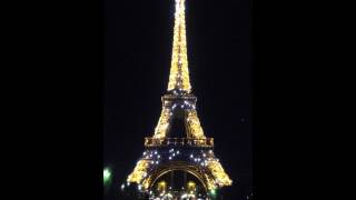 The Eiffel Tower Sparkling