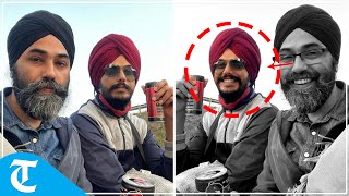 Khalistan sympathiser Amritpal Singh’s selfie with close aide surfaces on social media