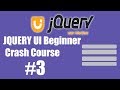 JQUERY UI Beginner Crash Course  #3 Making Accordions & Alerts