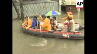 PHILIPPINES: TYPHOON GLORIA LEAVES 20 PEOPLE DEAD