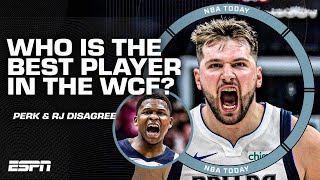🚨 PERK & RJ DEBATE 🚨 Is Luka Doncic or Anthony Edwards the BEST PLAYER in the WCF? | NBA Today