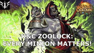 Demon Zoolock: Every Minion Matters! - [Hearthstone: Kobolds \u0026 Catacombs]