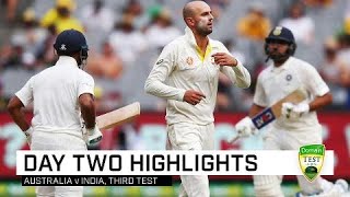 Aussies toil as India pile on pain | Third Domain Test