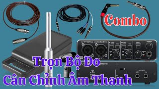 Combo Micro RTA Và Sound Card Cân Chỉnh Đo Âm Thanh 20/02/2025