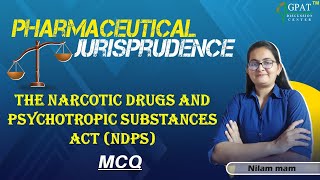 The Narcotic Drugs and Psychotropic Substances Act (NDPS Act) || Pharmaceutical Jurisprudence ||