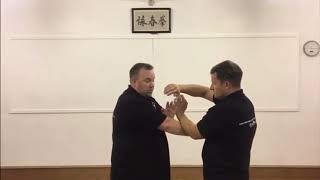 How to use Tan Sau in Wing Chun Kung Fu Chi Sau.