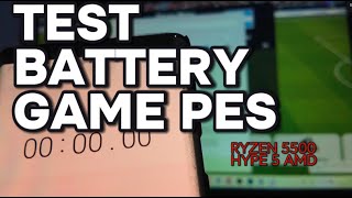 gaming laptop battery test | PES 2021 Path 2024 ryzen 5500