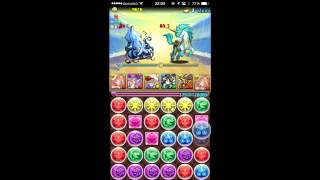 【パズドラ】ノア降臨！-超地獄級-（究極光カーリーPT）【攻略用】