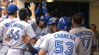 TOR@MIL: Bautista powers Blue Jays in five-run 6th