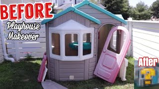 Transform Your Backyard with This Amazing Playhouse Makeover DIY