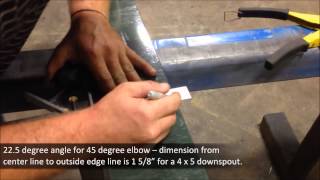 Tech Tip: How to Miter a Downspout