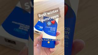 Winter sunscreen #layzskincare #skincare #sunscreen #isntree #spf #hyaluronicacid #beauty #winter