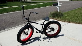 Mongoose Dolomite Fat Tire Bike with Ape Hangers and other Mods