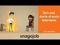 Job Interviews (Part 1): Do's and Don'ts of Mock Interviews