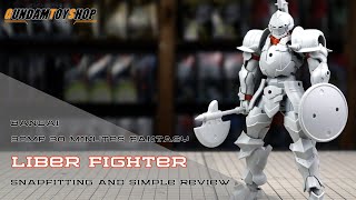 Bandai 30MF 30 Minutes Fantasy Liber Fighter Sample Build Snapfit and Simple Review