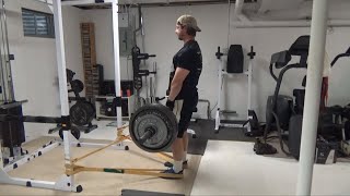 Double Band Stiff-Legged Deadlifts for Posterior Chain