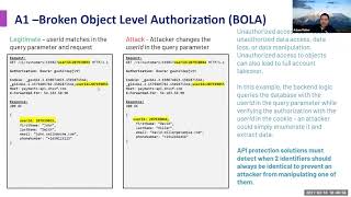 BOLA, IDOR, MA, BFLA. Welcome to the OWASP API Top 10!