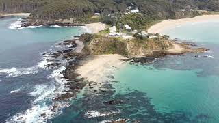 Guerilla Bay and Burrewarra Point