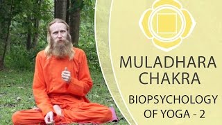 Biopsychology of Yoga - 2. Muladhara Chakra