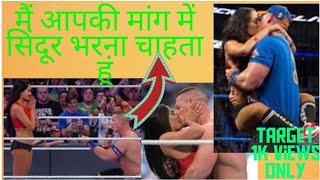wwe , John Cena propose to Nikki bella in shahrukh style, Sda Creation