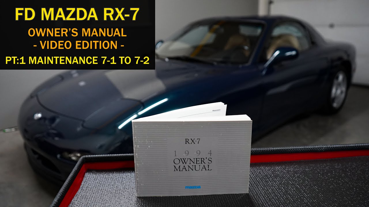 FD Mazda RX-7 Owner's Owner Video Edition - YouTube