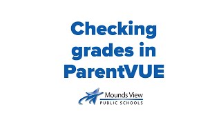 Checking grades in ParentVUE