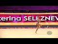 SELEZNEVA Ekaterina (RUS) - 2019 Rhythmic Worlds, Baku (AZE) - Qualifications Hoop