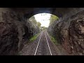 cab ride divača koper slovenian railways freight train drivers view in 4k