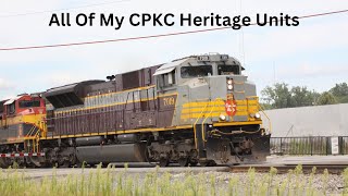 All Of The CPKC Heritage Units I Have Seen