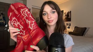 ASMR Guess My Halloween Costume (Whispers, Fabric Scratching, Tapping)