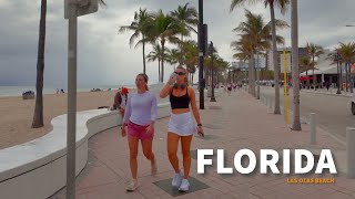 Experience Winter in Florida: WALKING on Las Olas Beach in Fort Lauderdale