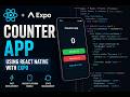 counter app using react native expo #appdevelopment #reactnative #expo #mobileappdevelopment
