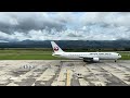 2024.9.17 旭川空港jal552羽田行　出発シーン　cf6エンジン始動音も